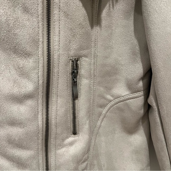 Hive & Honey Jacket tan beige gray size Large L - Picture 4 of 11